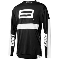 New Shift 3Lack G.I. Fro Motorcycle Jersey 2020 Black White    