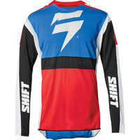 New Shift 3Lack Label Race Motorcycle Jersey 2 2020 Blue Red    