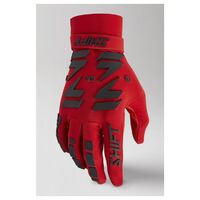 Shift MX21  Black Label Flexguard Gloves  Red
