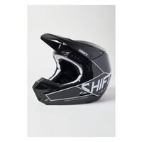 Shift Youth White Label Bliss Off-Road Motorcycle Helmet - Black/White