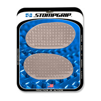 Stompgrip Universal Small Volcano Streetbike Kit Tank Grips - Clear