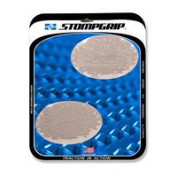 Stompgrip Universal Oval Volcano Streetbike Kit Tank Grips - Clear