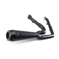 Two Brothers Comp-S Full Exhaust System Black Ceramic Dyna 2006-17
