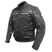 Rjays Dune Motorcycle Jacket Ladies Black/Grey (Xs)