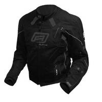 Rjays Octane III Motorcycle Jacket Mens Black/Grey (Xs)