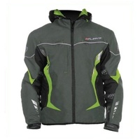 Rjays Tracer Mens Motorcycle Jacket - Olive/Fluro Yellow