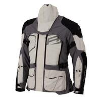 Rjays Adventure Textile Motorcycle Jacket - Grey/Black