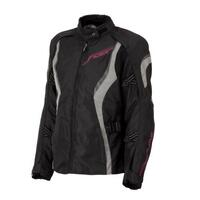 Rjays Athena Textile Motorcycle Jacket Ladies Black /Pink