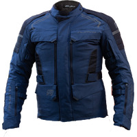 Rjays Tour Motorcycle Jacket Blue/Black - MEDIUM