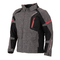 Rjays Radar Textile Motorcycle Jacket - Grey/Black