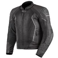 Rjays Sector Textile Motorcycle Jacket - Black /Grey