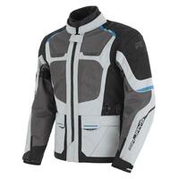 Rjays Tour Air 2 Textile Motorcycle Jacket  Grey/Black 
