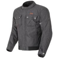 Rjays Spectre Textile Motorcycle Jacket  Grey 