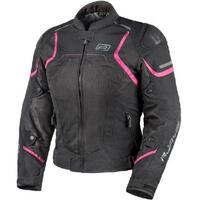Rjays Pace Airflow Textile Motorcycle Jacket  Ladies Black/Pink 