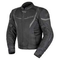 Rjays Men's Swift III Motorcycle Jacket - Black/Grey 