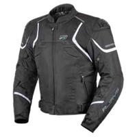 Rjays Pace Motorcycle Jacket - Black White