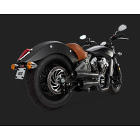 Vance & Hines High Output Grenades Exhuast System Black Indian Scout 15-23