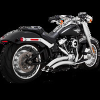 Vance  and Hines  Big Radius Exhaust  2-2 Chrome Softail 18-22 (Fits: Fatboy + Breakout + Fxdr)