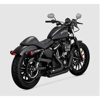 Vance & Hines Shortshots Staggered Sportster (Excl 2017 XL1200CX) 2014-20 - Black