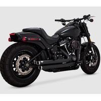 Vance & Hines Bigshot Staggered Softail (Excl Fxdr/Fxbr/Flfb) 2018-20 - Black