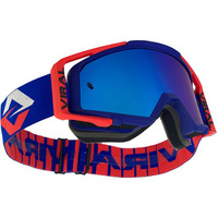 Viral Brand Factory Series Goggle Blue Frame Blue/Red/White Strap