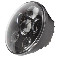 New Whites LED Headlight Insert 5 3/4" with H4 Plug , e-mark
