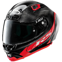 X-Lite X-803UC 4 Pure Flat Motorcycle Helmet Carbon Red XXL