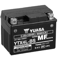 Yuasa Z BJ YTX4LBS Motorcycle Battery