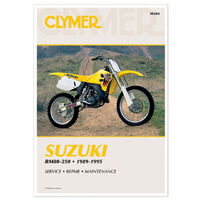 Clymer Dirt Motorcycle Manual Suzuki Rm80-250/Rmx-89>95