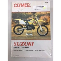 Clymer Dirt Motorcycle Manual Suzuki Rm250 96>02