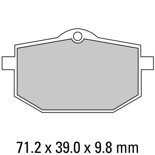 Ferodo Motorcycle Brake Disc Pad Set FDB583P