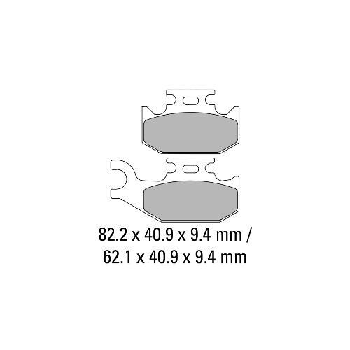 Ferodo Motorcycle   Brake Disc Pad Set Platinum carbon Grip   FDB2149SG