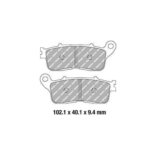 Ferodo Motorcycle  Brake Disc Pad Set Platinum carbon Grip   FDB2281ST