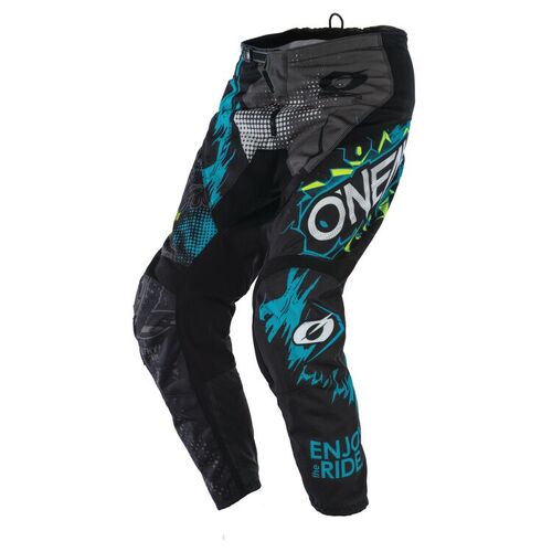 O'Neal 2022 Adult Element VillainMotorcycle Pants  - Grey/Blue