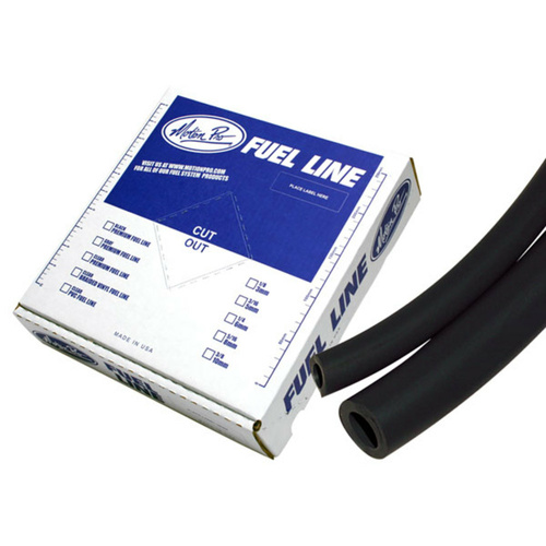 MP Premium Fuel Line, Black 1/4" ID X 25ft