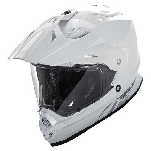 Fly Racing Trekker V2 Motorcycle Helmet - White