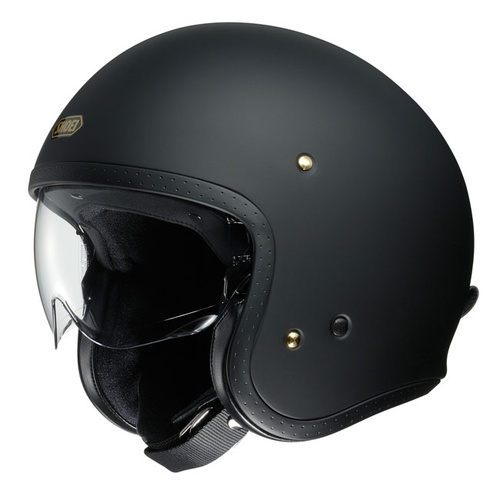 Shoei J.O Open Face Helmet - Matt Black