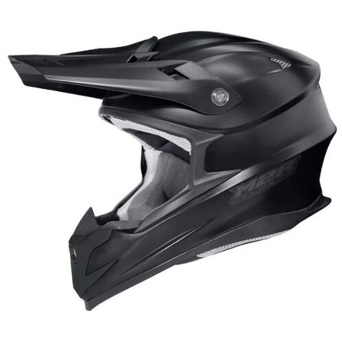 M2R X4.5 Lightweight  Motorcycle Road Helmet - Matte Black S