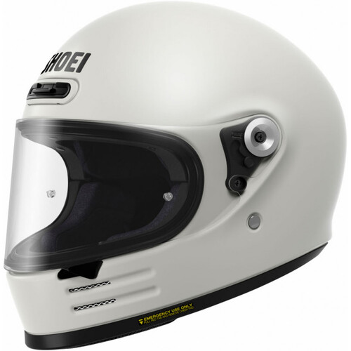 Shoei Glamster Motorcycle Helmet - Off White