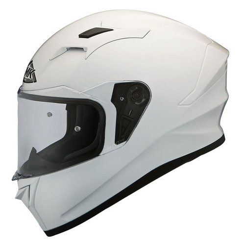 SMK Stellar Motorcycle Helmet (GL100) - White