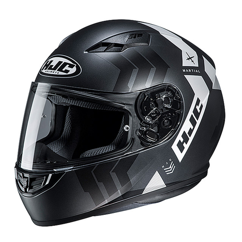 black hjc helmet