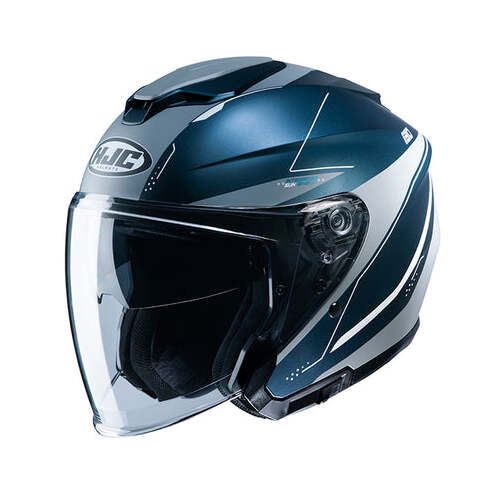 HJC i30 Slight MC-2SF Motorcycle  Helmet - Blue/White
