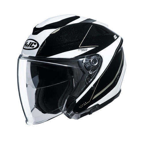 HJC i30 Slight MC-9 Motorcycle Helmet - Black/White