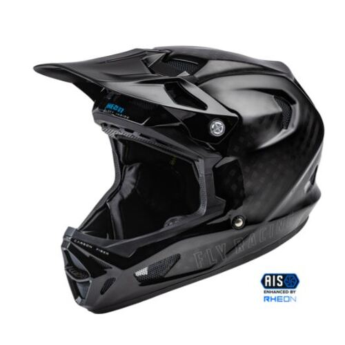 Fly Racing WERX-R MTB/BMX Motorcycle Helmet - Black Carbon