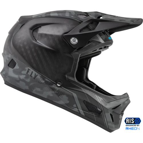 Fly Werx-R Mtb/Bmx Motorcycle Helmet MtCamo Carbon/Yl