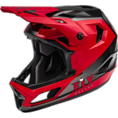 Fly Racing Youth Rayce MTB/BMX Motorcycle Helmet - Red/Black Size:Small