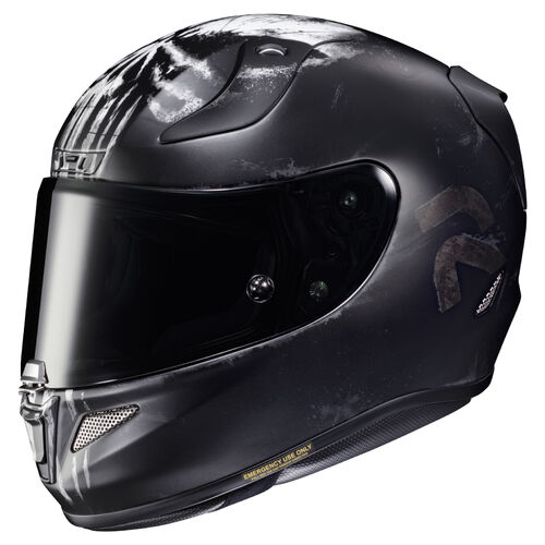 HJC RPHA 11 Punisher Marvel MC-5SF Motorcycle Helmet - Black