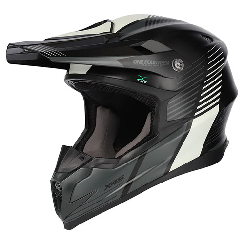 M2R X4.5 Motorcycle Helmet Spectrum PC -5F Grey/Extra Small