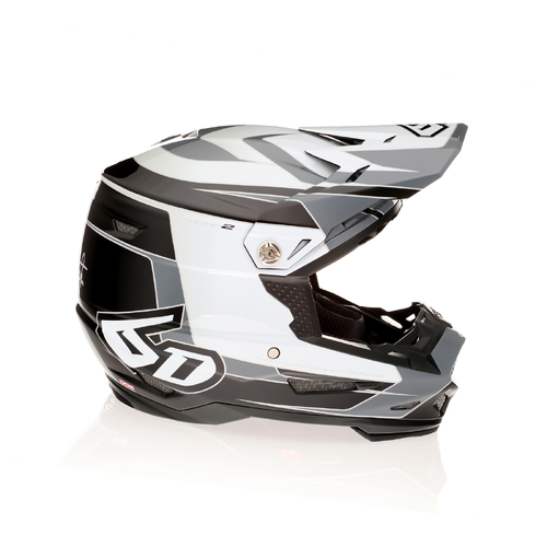 6D ATR -2 Impact Motorcycle Helmet White/Xs
