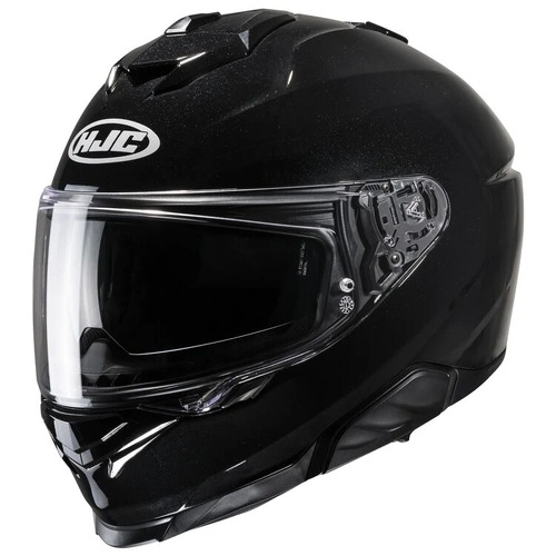 HJC-I71  S.F Black Motorcycle Helmet /Small 